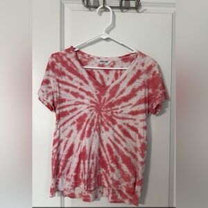 DOUBLE ZERO tie dye t shirt